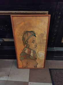 Large African painting