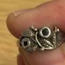 Sterling Silver Floral Theme Ring Image 5