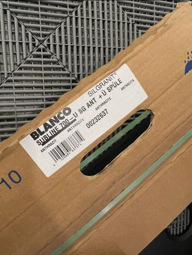 Blanco undermounted silgranite sink