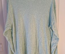 mint green long sleeve top