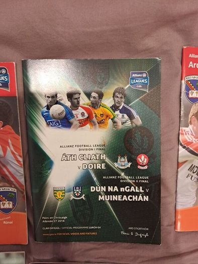 GAA Programmes X 15