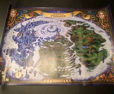 D&D Icons of the Realms Wall Map - The Domain of Prismeer and The Witchlight Carnival