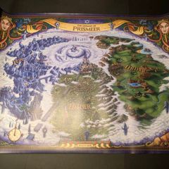 D&D Icons of the Realms Wall Map - The Domain of Prismeer and The Witchlight Carnival