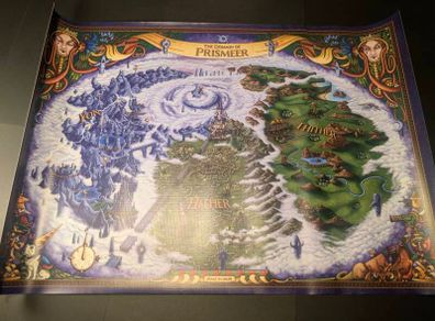 D&D Icons of the Realms Wall Map - The Domain of Prismeer and The Witchlight Carnival