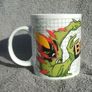 BEN 10 ALIEN FORCE (Cartoon Network) - a merchandise ceramic mug (c.2008) Image 3