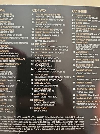 Soul Sisters 3CD
