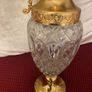 Vintage Crystal Claret Jug Image 2