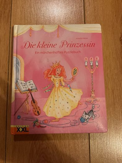 Girls book in German with 5 puzzles inside Brand New