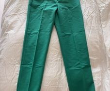 Reiss green slim leg trousers size 10