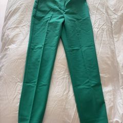 Reiss green slim leg trousers size 10