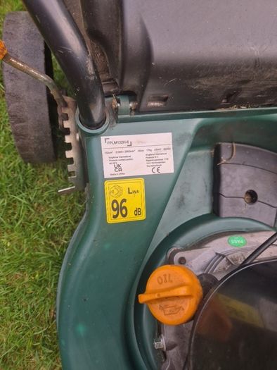 Petrol push lawnmower
