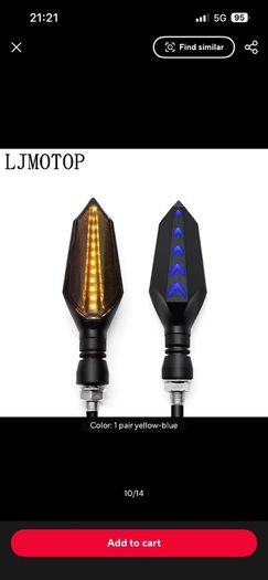 turn lights bike 12v