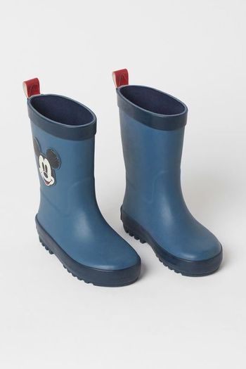 H&M DISNEY Mickey Mouse Rain Boots WELLIES