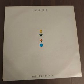 Elton John - Too Low For Zero Irish Pressing