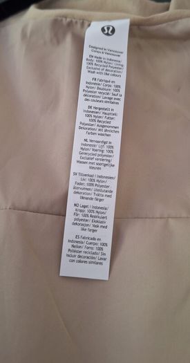 Lululemon jacket