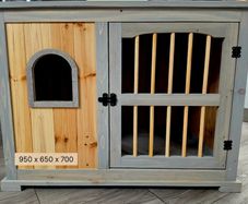 Indoor Wooden Dog Kennel