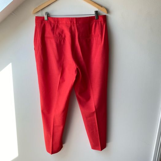 Ted Baker Coral Pink Tailored Crop Trousers