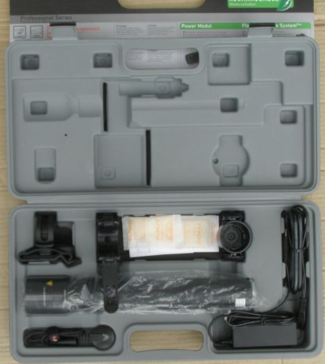 LED Lenser P17R Rechargeable Torch and Spare Battery