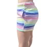 Colorful Striped Shorts for Girls Image 4