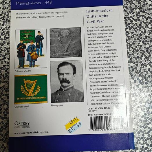 Osprey men at arms  books Irish-American Units in the Civil War by Thomas G. Rodgers History