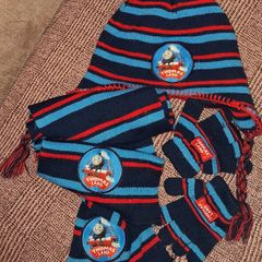 Thomas & Friends Boys Hat Scarf & Gloves Set