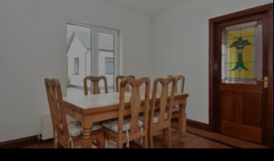 Wooden table and chairs