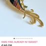 Vintage Peacock brooch Image 2