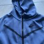 Nike Tech Blue/ Grey track suit top  M 137cm -147cm Image 3
