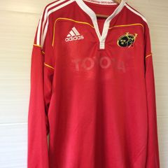 Munster Jersey. Season 2009/2011. Official Adidas Mens Munster Rugby Home Jersey. Authentic Original From 2009. Not A Modern Day Remake.