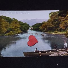 Ireland Postcard : Meeting of The Waters , Killarney , Co. Kerry - 1920s