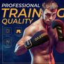 EVO Boxing Gloves SET Focus Pads Hook & Jabs Mitts Punch Bag Gym MMA HAND WRAPS Image 4