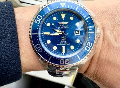 Invicta Grand Diver Dual Time 45813