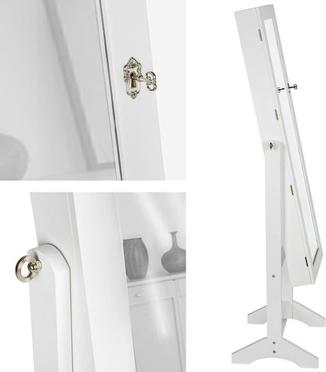 Luxury Mirror Jewellery Cabinet - Free Delivery Nationwide