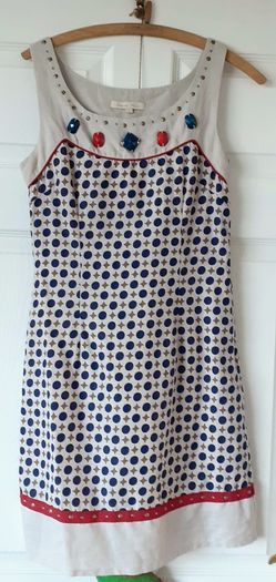 Sweet Miss linen dress UK 8 - 10 S