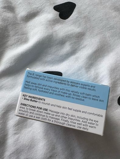Superdrug cleanse melting cleansing balm