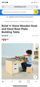 Lego Desk and stool
