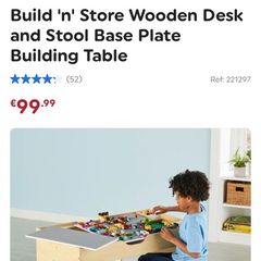 Lego Desk and stool