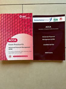 Acca - Apm & Afm Books