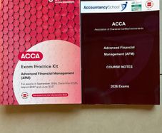Acca - Apm & Afm Books