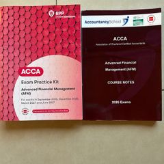Acca - Apm & Afm Books