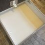 Grey footstool with storage Image 5