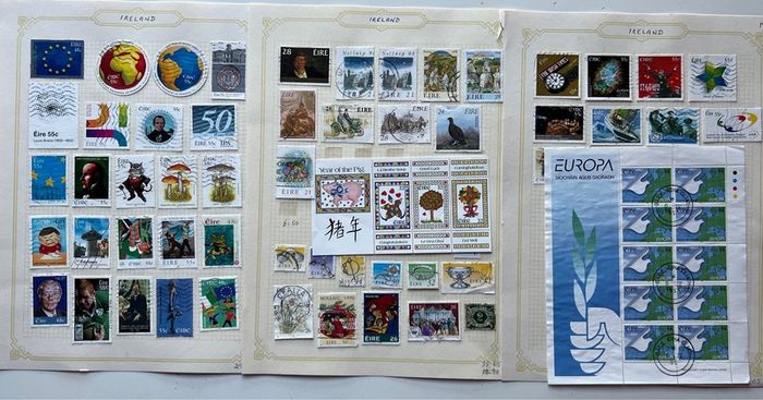 Irish stamps 19 pages