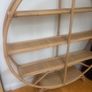 Rattan Hand Made Circular Bookshelf - Large Image 3