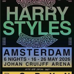 3x Harry Styles tickets