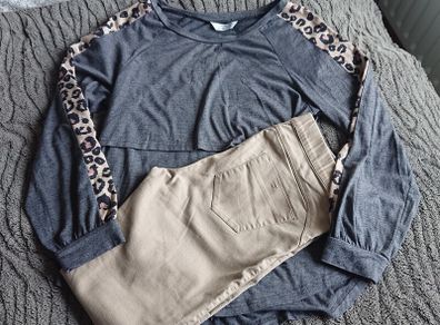 Grey Top  Size 12