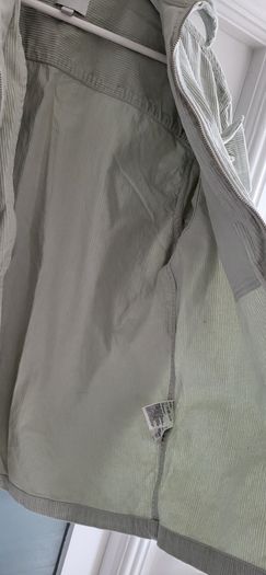 H&M Mens corduroy shacket Sz XL