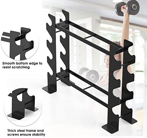Dumbbell Rack Home Gym Weight Rack Dumbbell Storage Rack Multi-layer Weights Holder