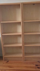 2 x  Wooden DVD/Bookcases