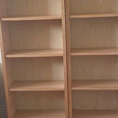 2 x  Wooden DVD/Bookcases