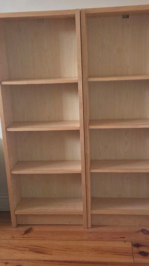 2 x  Wooden DVD/Bookcases